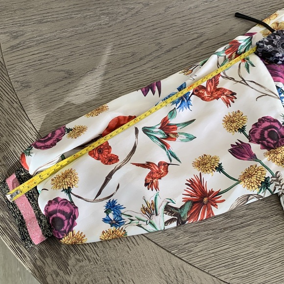 Elevenses Floral Bomber Jacket, Large. Like New. - Picture 12 of 12